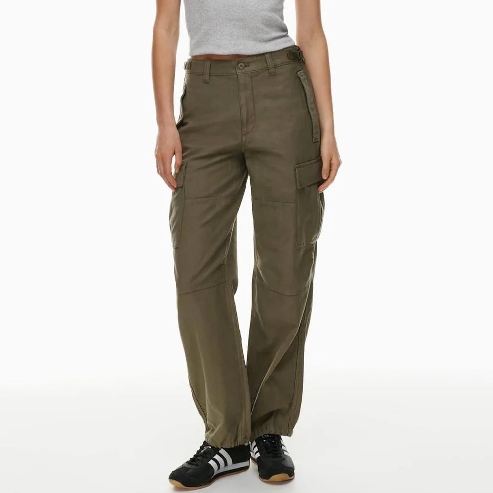 TNA Olive Green Utility Pants